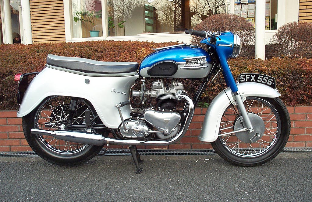 Triumph T110 (650) Tiger Bathtub